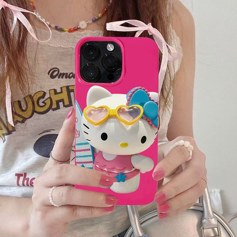 Phone Accessories Box Set - Sanrio Girl Swimsuit Hello Kitty Applicable