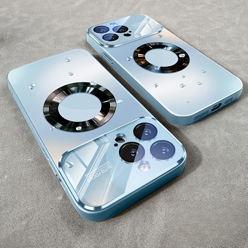 Magsafe Wireless Charger - Fashion Glass Camera for Magsafe Case