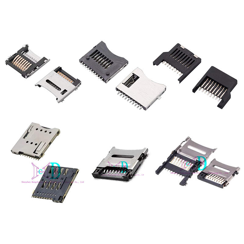 Micro Sd Card - 5Pcs Mini/Micro/Nano SD/Sim Card Holder 6/7/8/9/10Pin