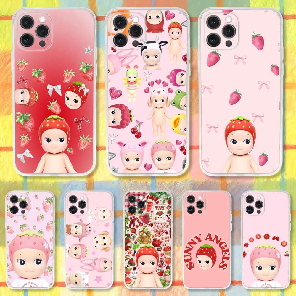 Phone Accessories Sonny Angel - Stawberry S-Sonny A-Angel Ctue Phone Case