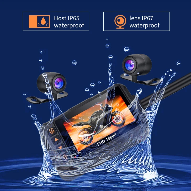 3 Inch Motorcycle Dashcam Wate - Micro Sd Card review and price