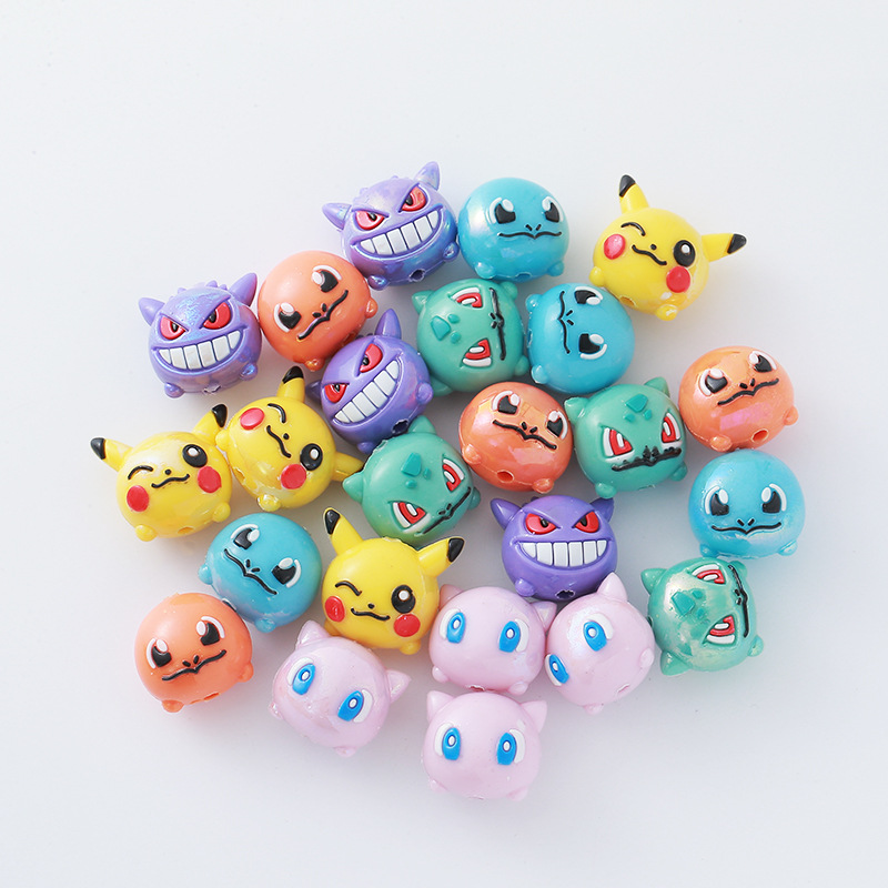 12pcs Pokémon Bead DIY Mobile  - Phone Accessories Diy review and price