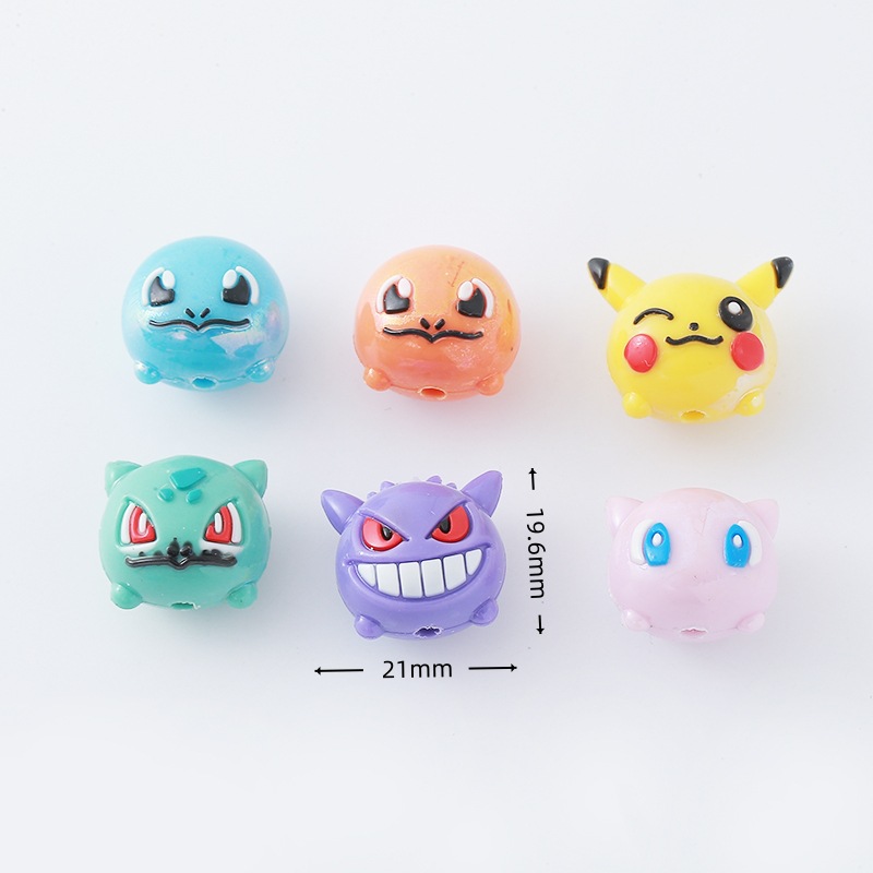 12pcs Pokémon Bead DIY Mobile  - Phone Accessories Diy review and price