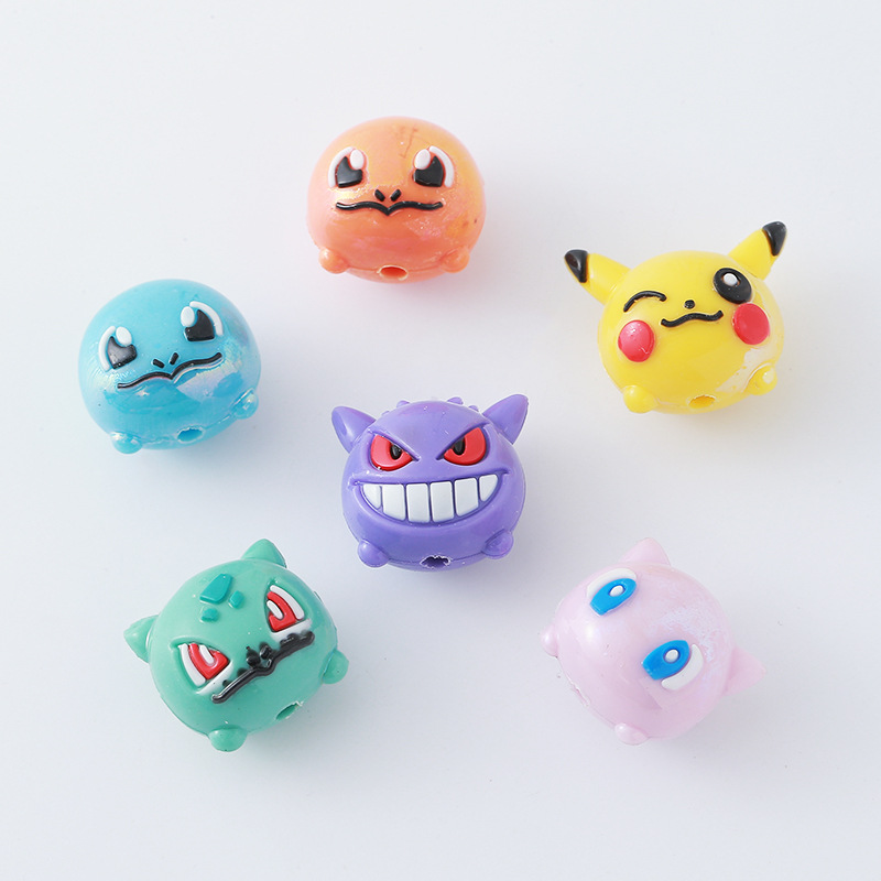 12pcs Pokémon Bead DIY Mobile  - Phone Accessories Diy review and price
