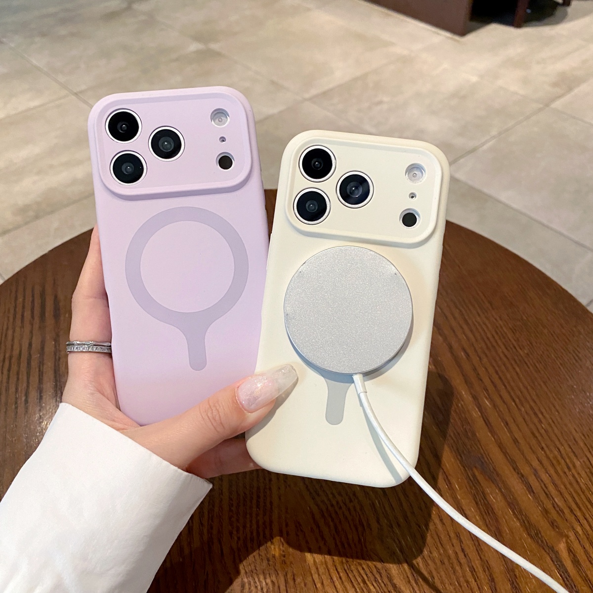 Original Liquid Silicone Solid - Magsafe Wireless Charger review and price