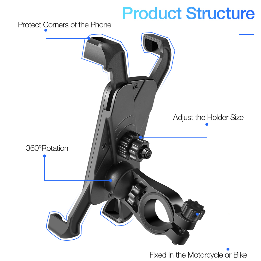 360° Adjustable Bike Phone Mou - Phone Zone Accessories review and price