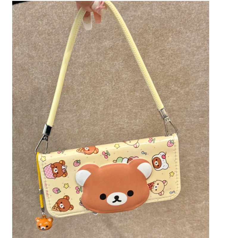 Rilakkuma Cute Cartoon Flip Le - Phone Accessories Box Set review and price