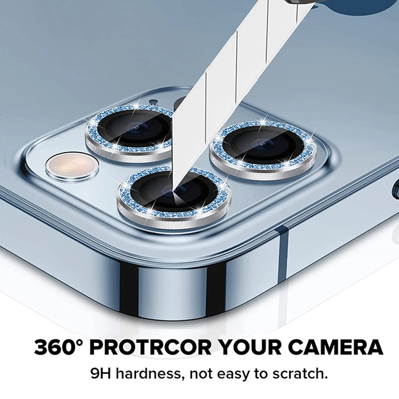 1 Set Metal Ring Glass Camera  - Phone Accessories Kit review and price