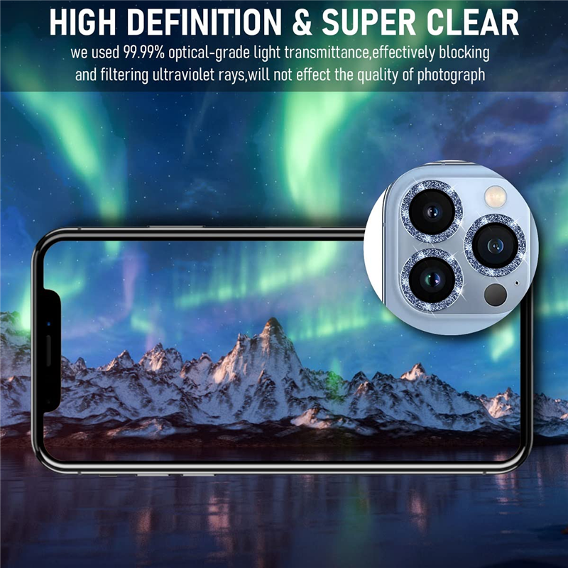 1 Set Metal Ring Glass Camera  - Phone Accessories Kit review and price