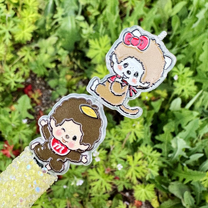 10pcs for Monqiqi cartoon thic - Phone Accessories Keychain review and price