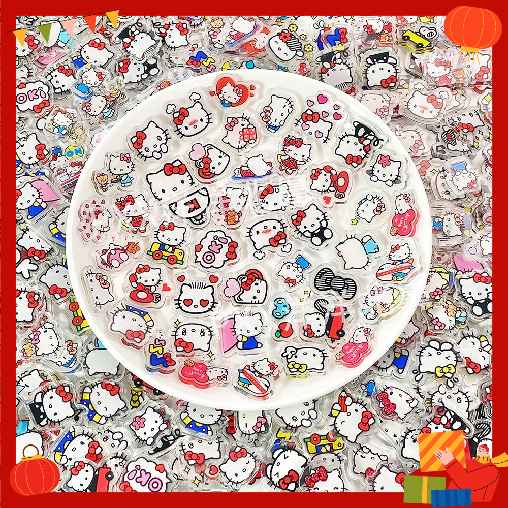 100PCS OF 2cm Mini HelloKitty  - Phone Accessories Diy review and price