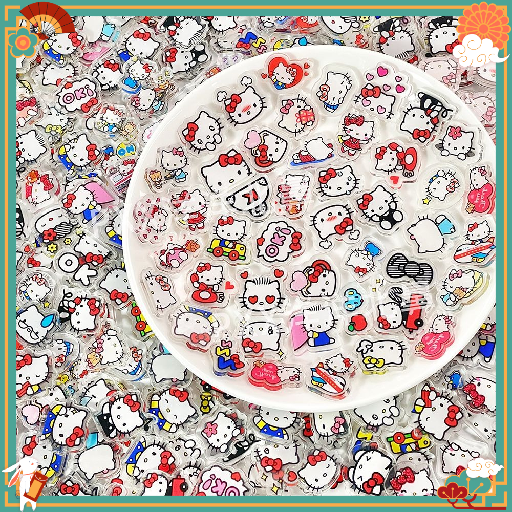 100PCS OF 2cm Mini HelloKitty  - Phone Accessories Diy review and price