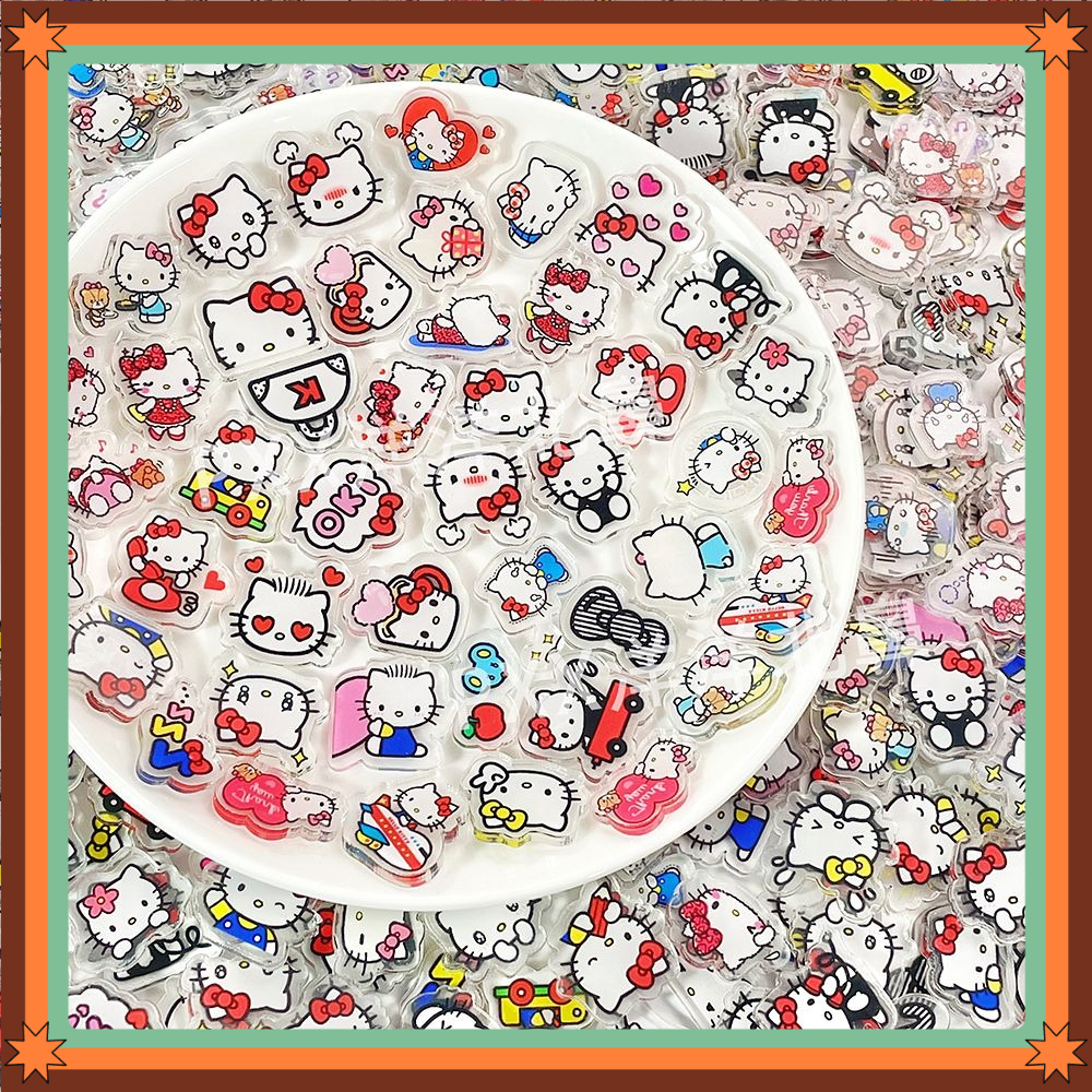100PCS OF 2cm Mini HelloKitty  - Phone Accessories Diy review and price