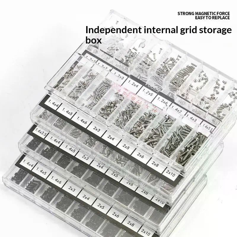1 Set Watch Screw Box 18 Types - Phone Accessories Box Set review and price