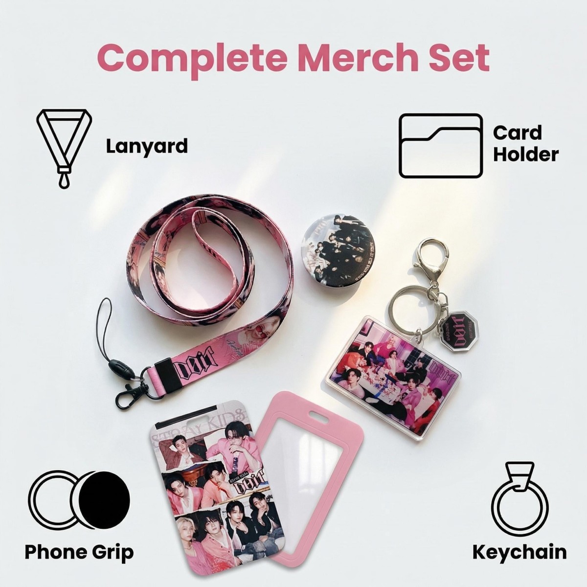 STRAY KIDS Merch Kpop skzoo Fa - Phone Accessories Baby review and price
