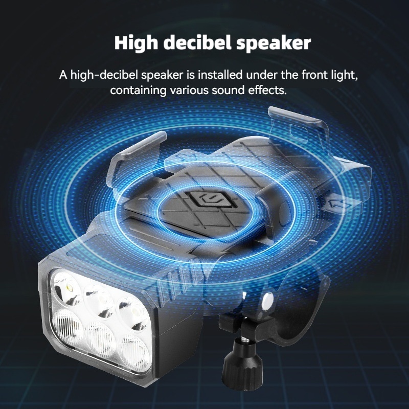 Bicycle Front Light with Horn  - Phone Zone Accessories review and price