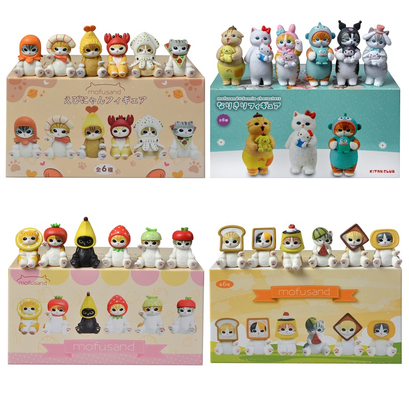 Mofusand Shark Cat Blind Box F - Phone Accessories Sonny Angel review and price