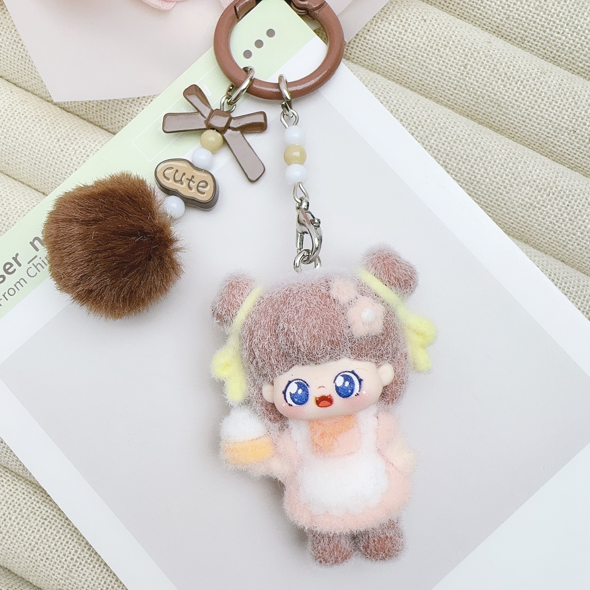 for Baby Three Keychains Cute  - Phone Accessories Baby review and price