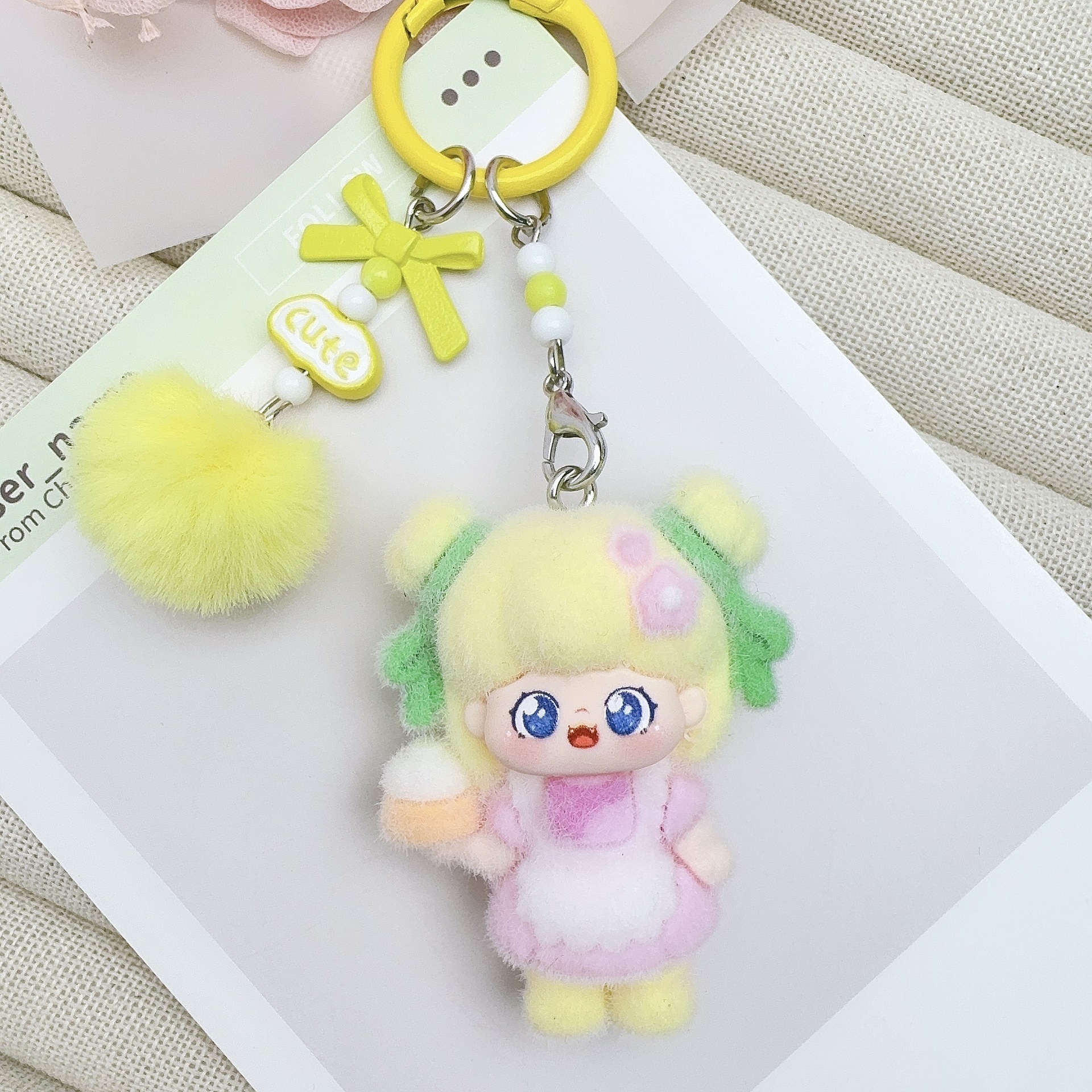 for Baby Three Keychains Cute  - Phone Accessories Baby review and price