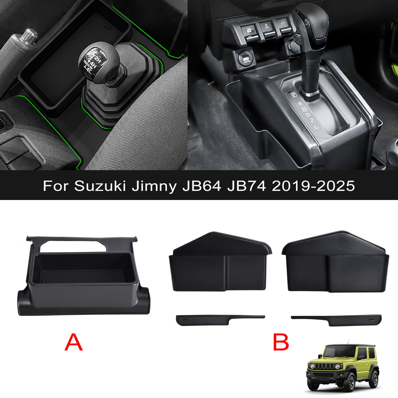 Car Gear Shift Side Storage Bo - Phone Accessories For Car review and price