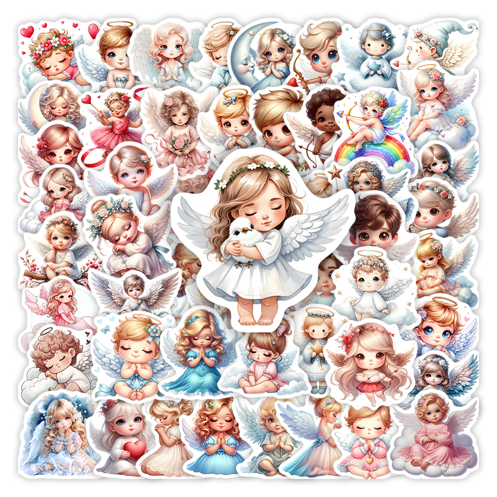 Cute Cartoon Little Angel Stic - Phone Accessories Baby review and price