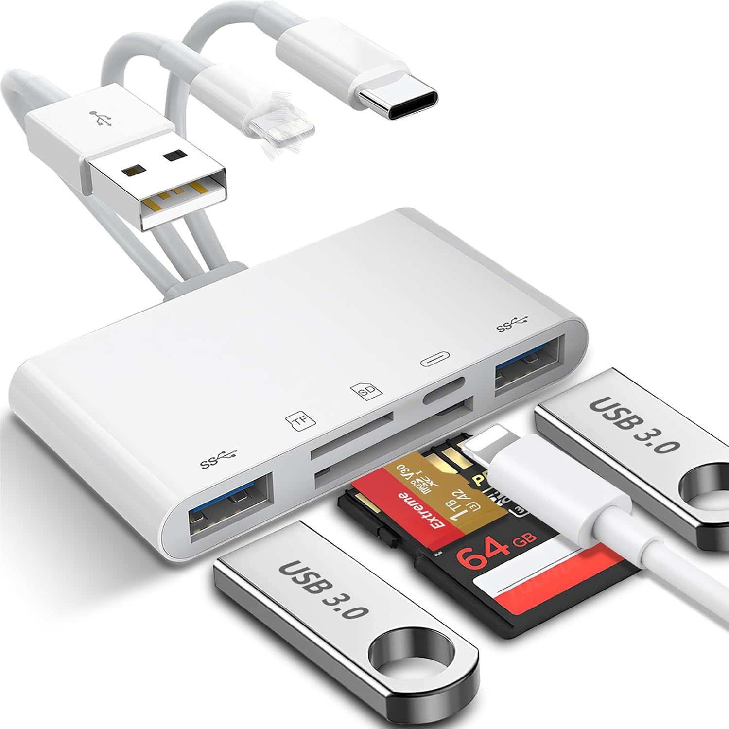 10PCS 5-in-1 Multi-Device USB  - Micro Sd Card review and price