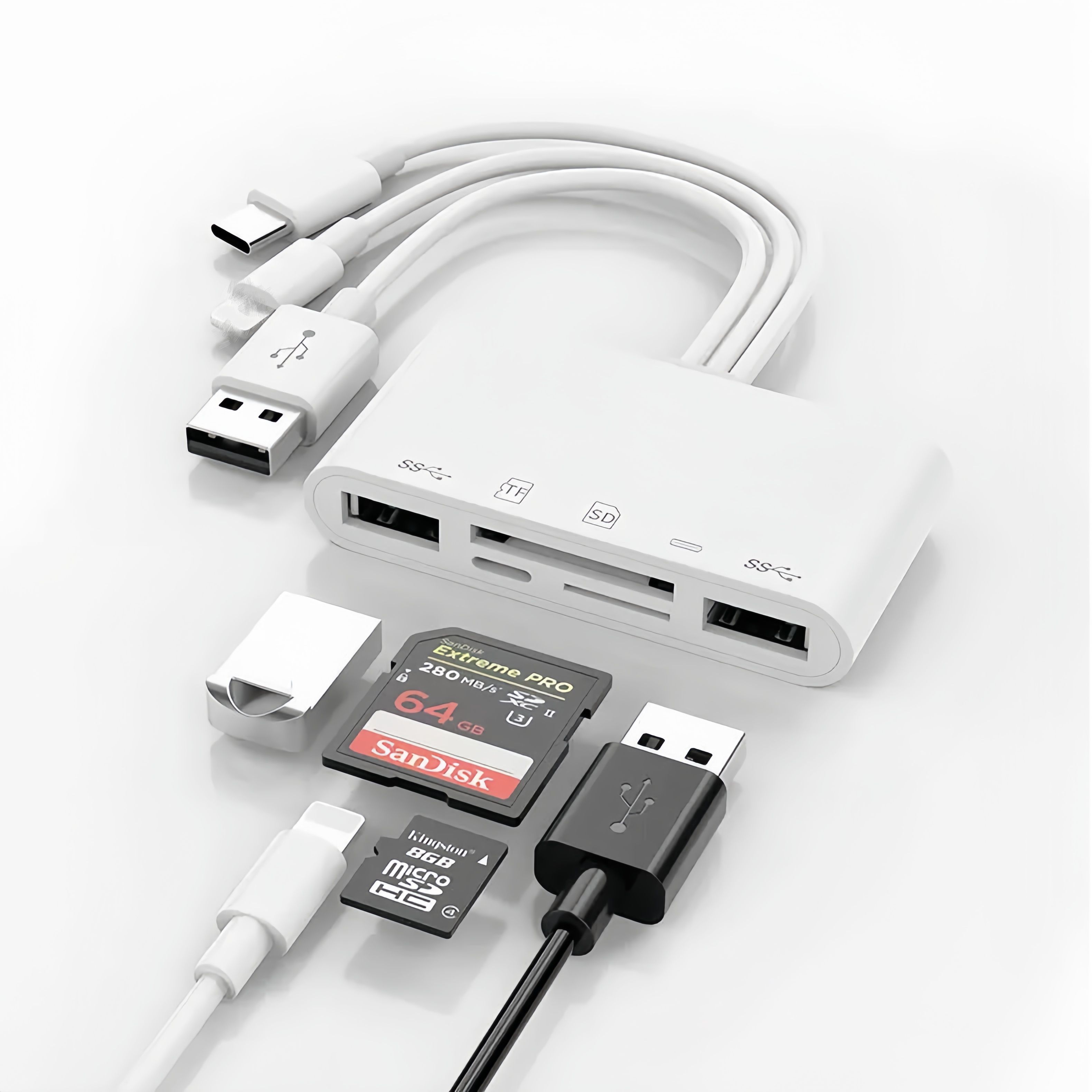 10PCS 5-in-1 Multi-Device USB  - Micro Sd Card review and price
