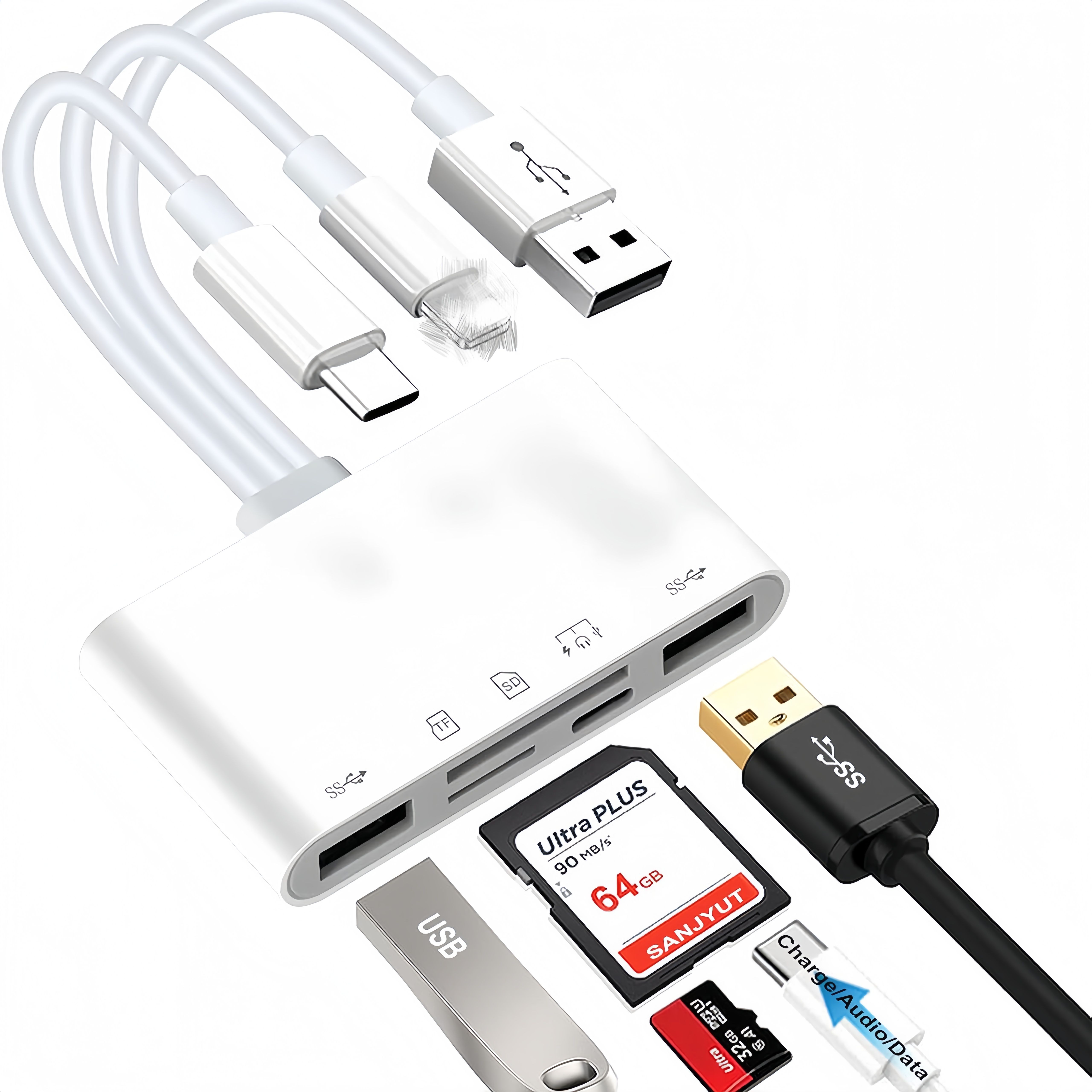 10PCS 5-in-1 Multi-Device USB  - Micro Sd Card review and price
