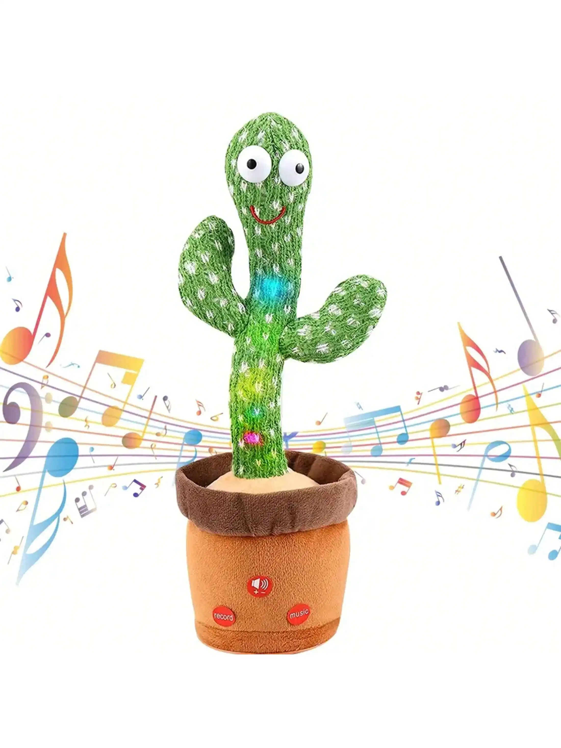 1pc-Dancing Talking Cactus Toy - Phone Accessories Baby review and price