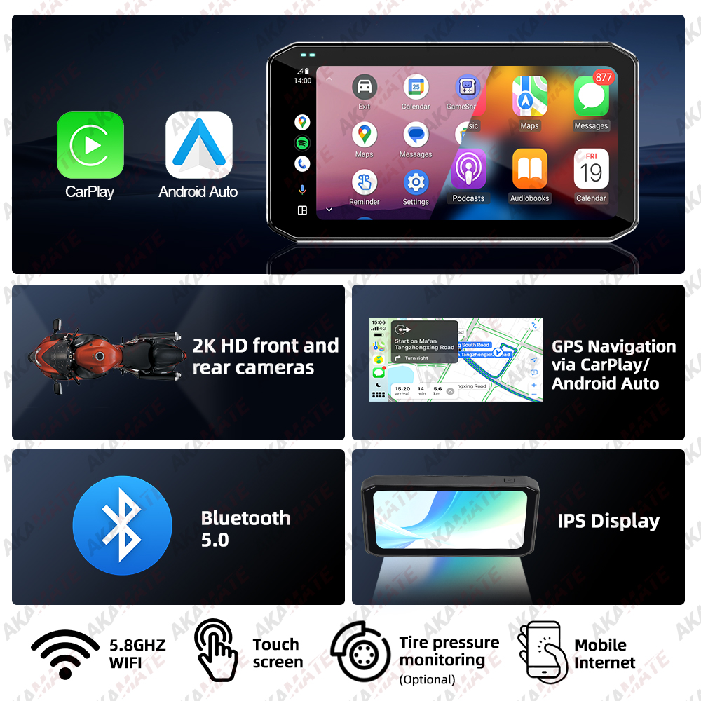Motorcycle Recorder CarPlay An - Micro Sd Card review and price