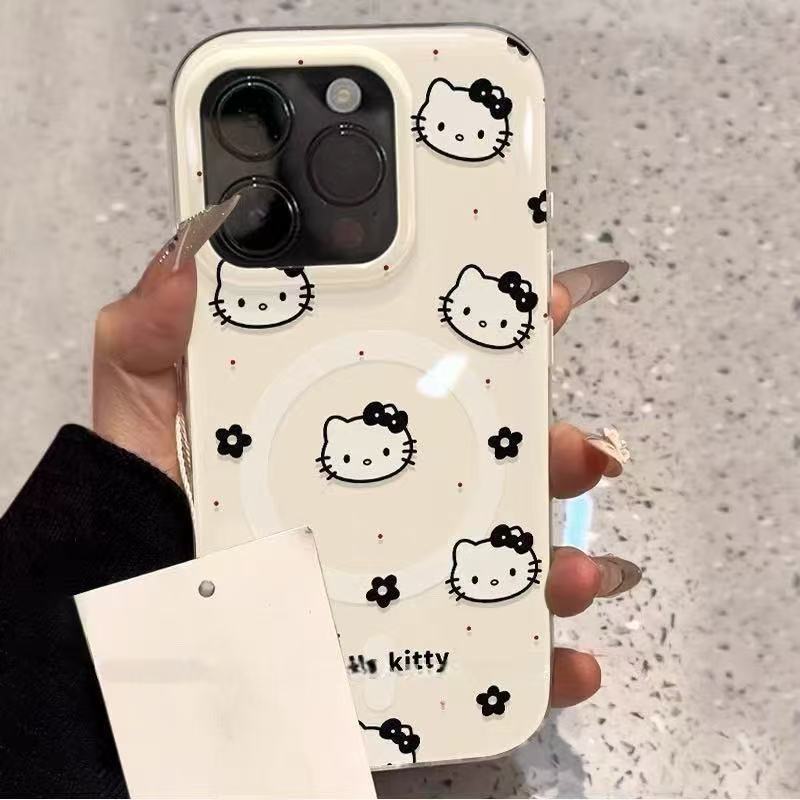 Anime Black Flower Sanrio Hell - Phone Accessories Box Set review and price