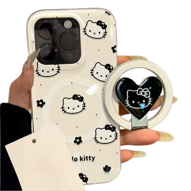 Anime Black Flower Sanrio Hell - Phone Accessories Box Set review and price