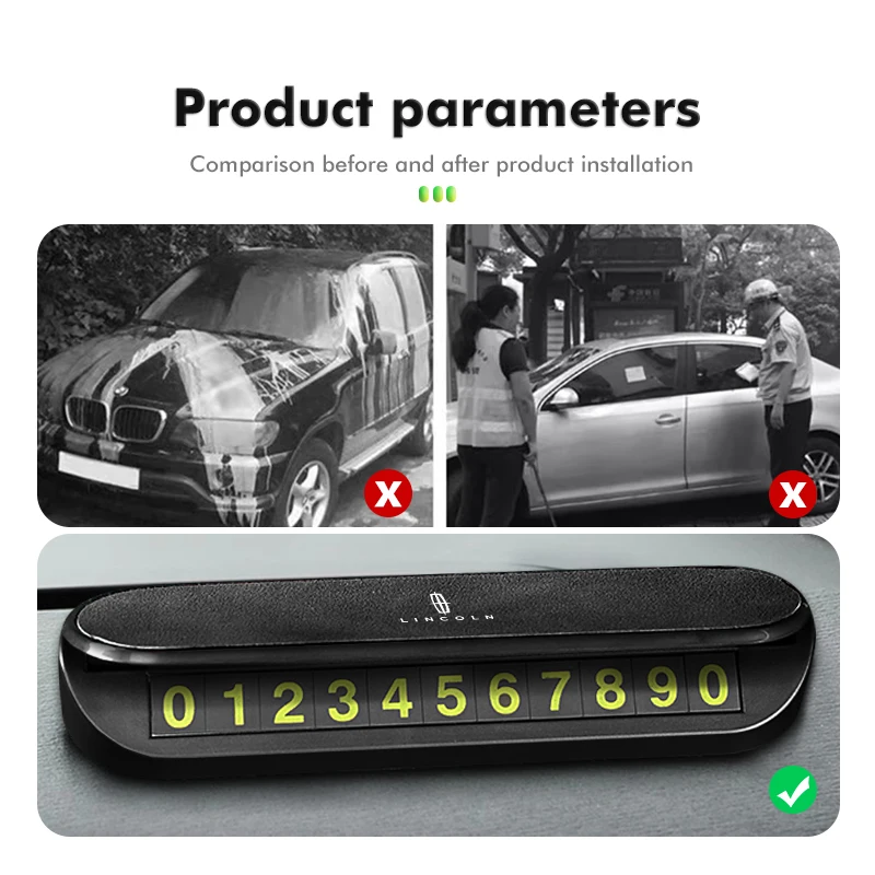 For Lincoln Parking Stop Sign  - Phone Accessories Flyer review and price