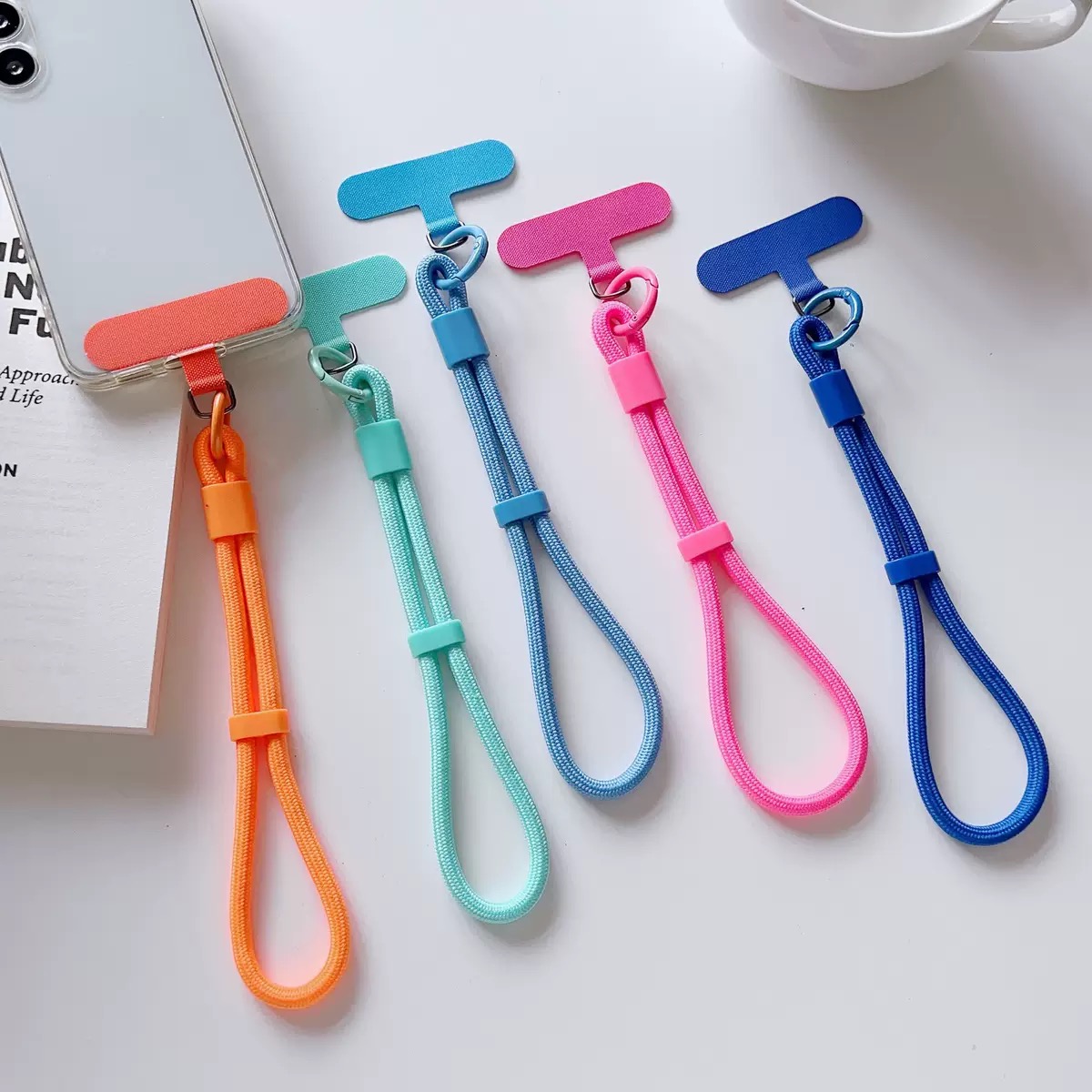 Fashion Candy Color Mobile Pho - Phone Accessories Keychain review and price