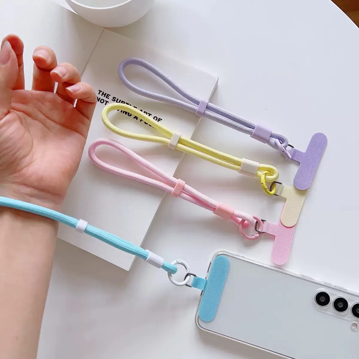 Fashion Candy Color Mobile Pho - Phone Accessories Keychain review and price