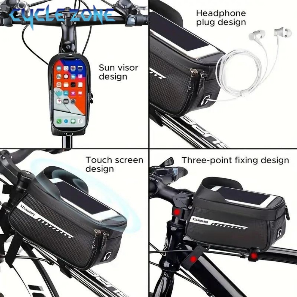 Bicycle Front Beam Bag Front T - Phone Zone Accessories review and price