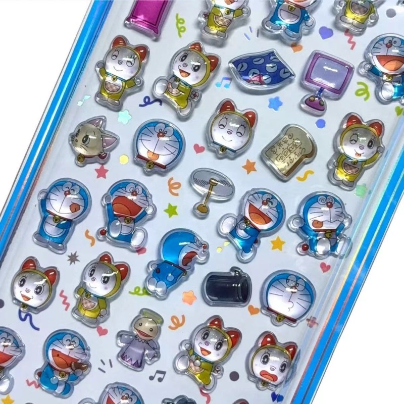 Doraemon Crystal Sticker Anime - Phone Accessories Diy review and price