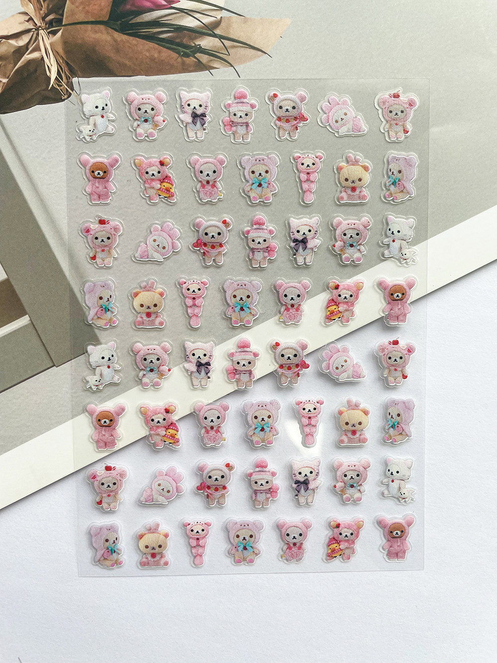 Mini Kawaii Rilakkuma Pvc Post - Phone Accessories Diy review and price