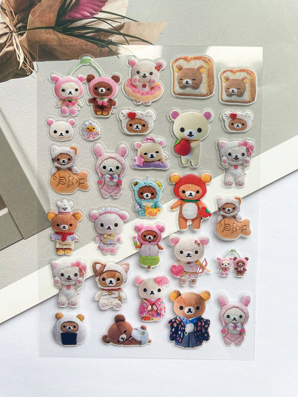 Mini Kawaii Rilakkuma Pvc Post - Phone Accessories Diy review and price