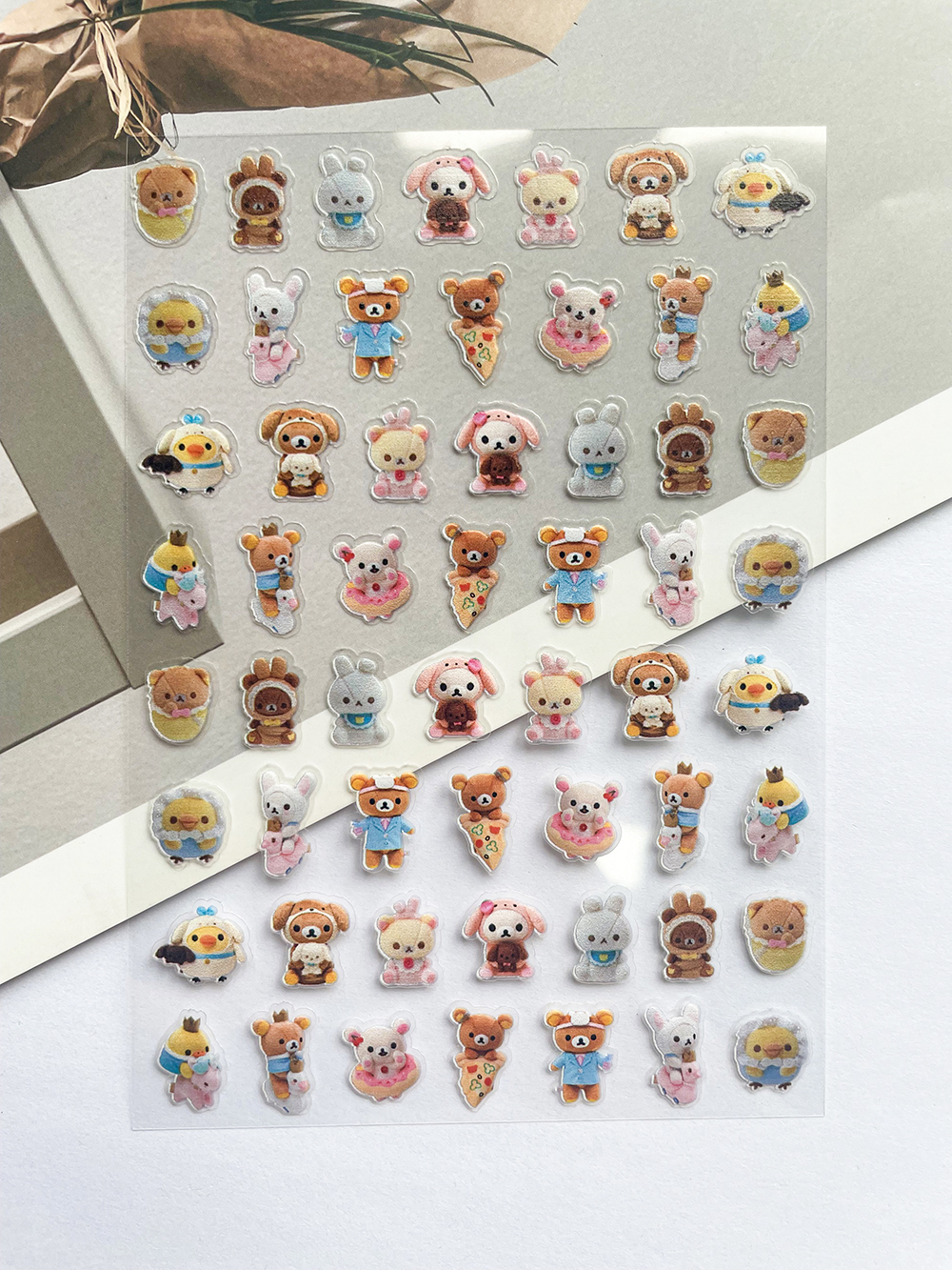 Mini Kawaii Rilakkuma Pvc Post - Phone Accessories Diy review and price