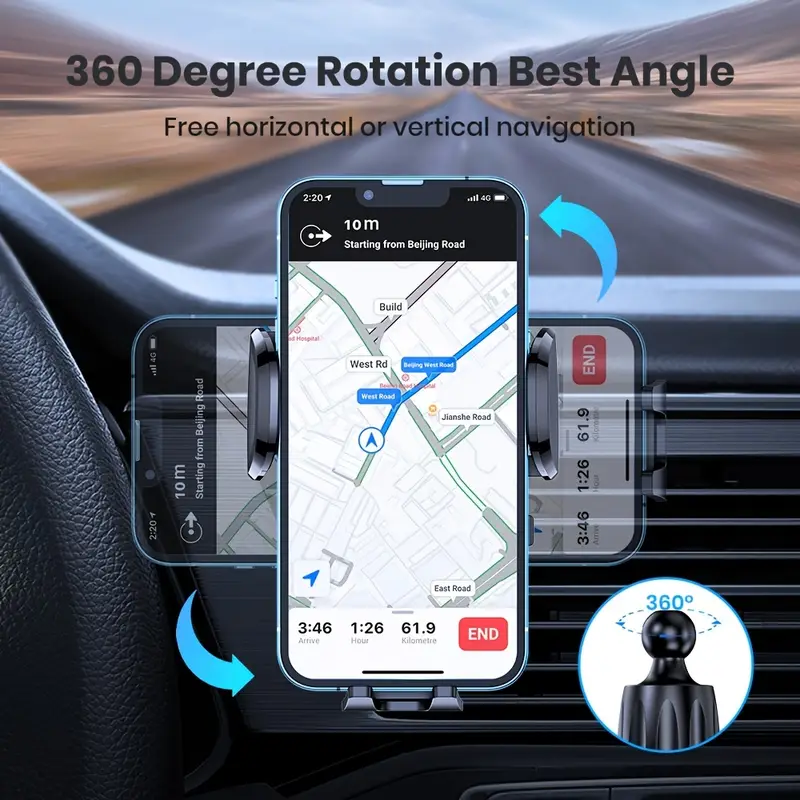 New Car Phone Holder Universal - Phone Accessories For Car review and price