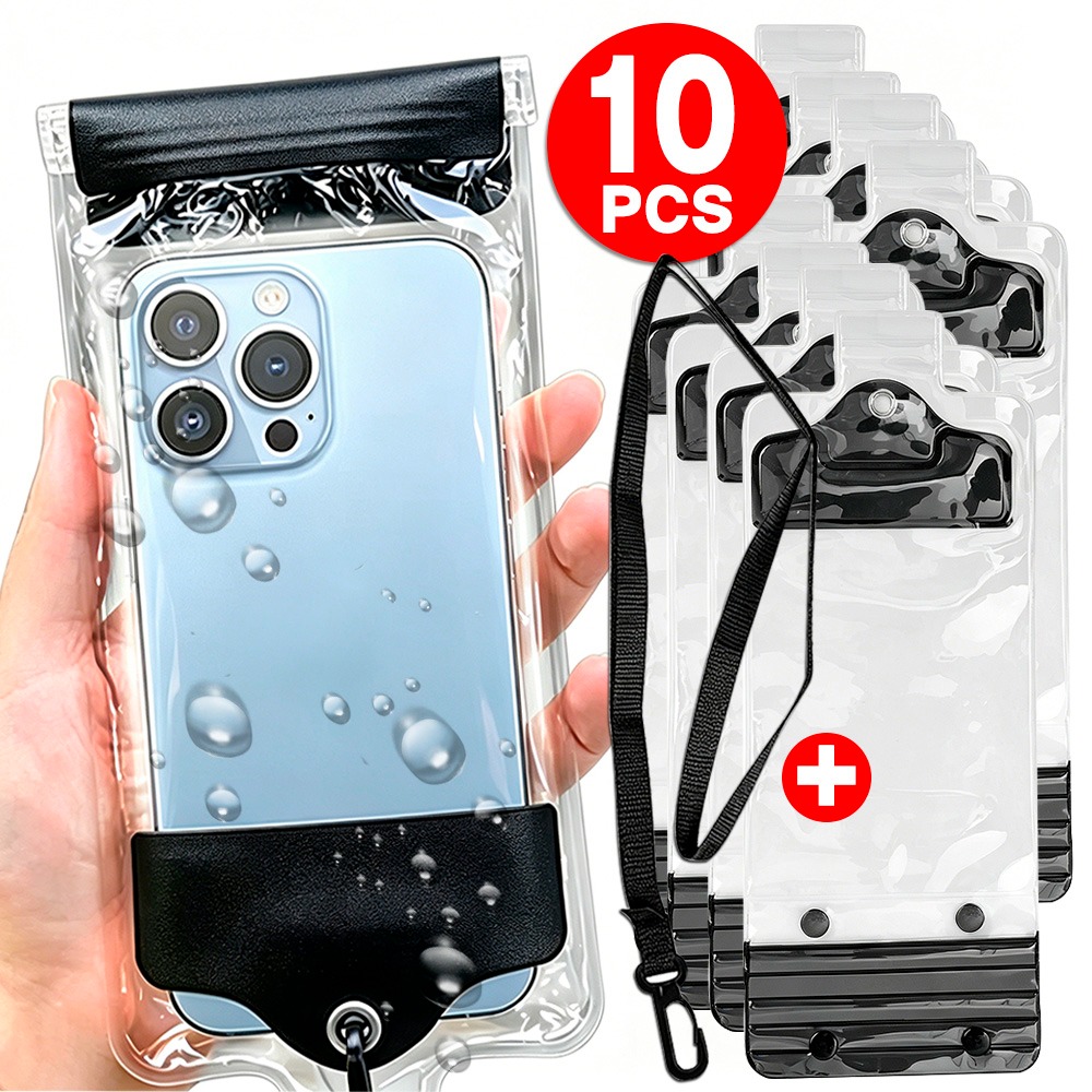 1-10Pcs Universal IPX8 Waterpr - Phone Accessories Box Set review and price
